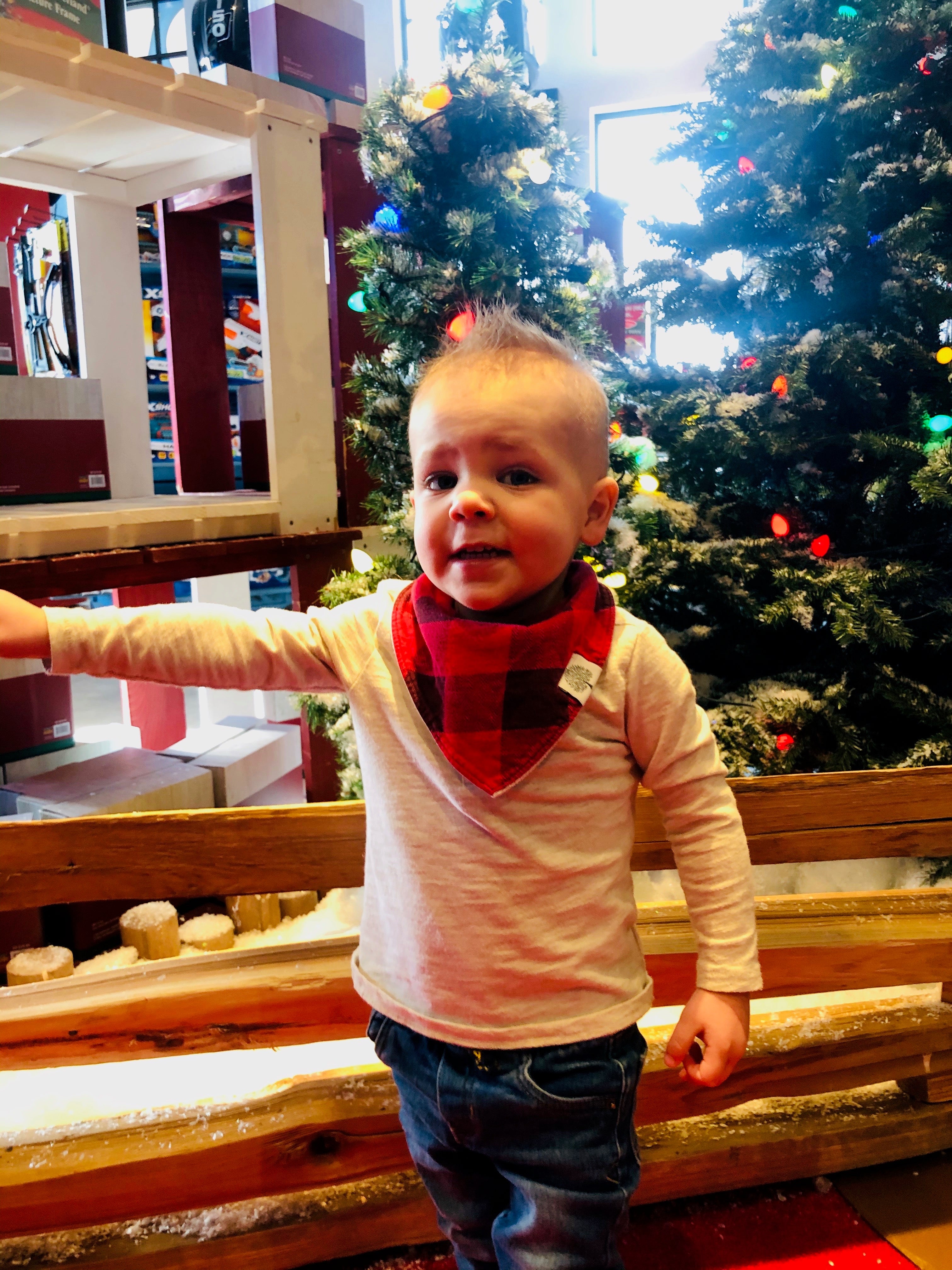 Visiting Santa Claus