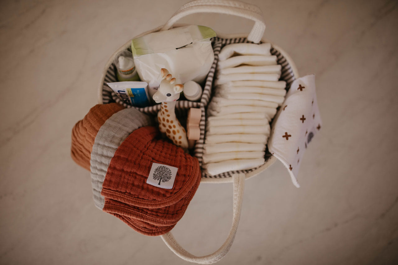 Restocking My Diaper Caddy