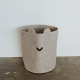 Bear Felt Laundry Hamper