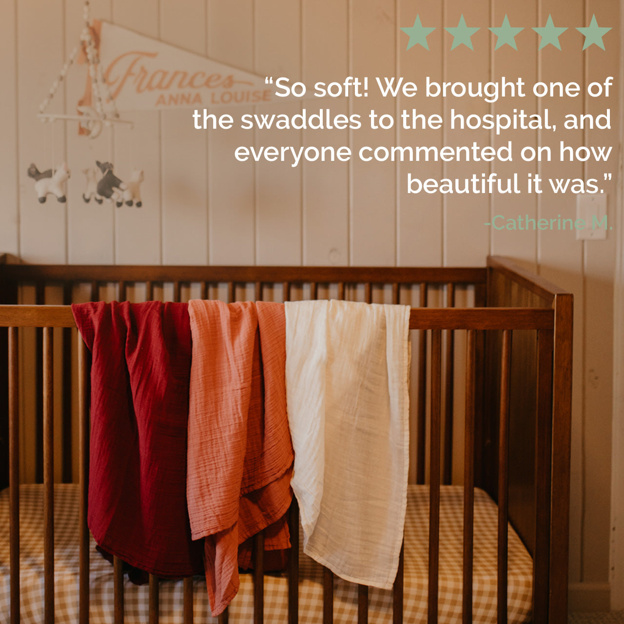 Rose Swaddle Set - 3 Pack Review.