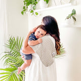 Gray Set - Muslin Burp Cloths (4 Pack)