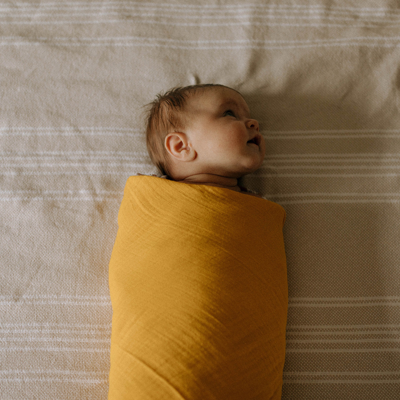 Yellow Swaddle for baby 