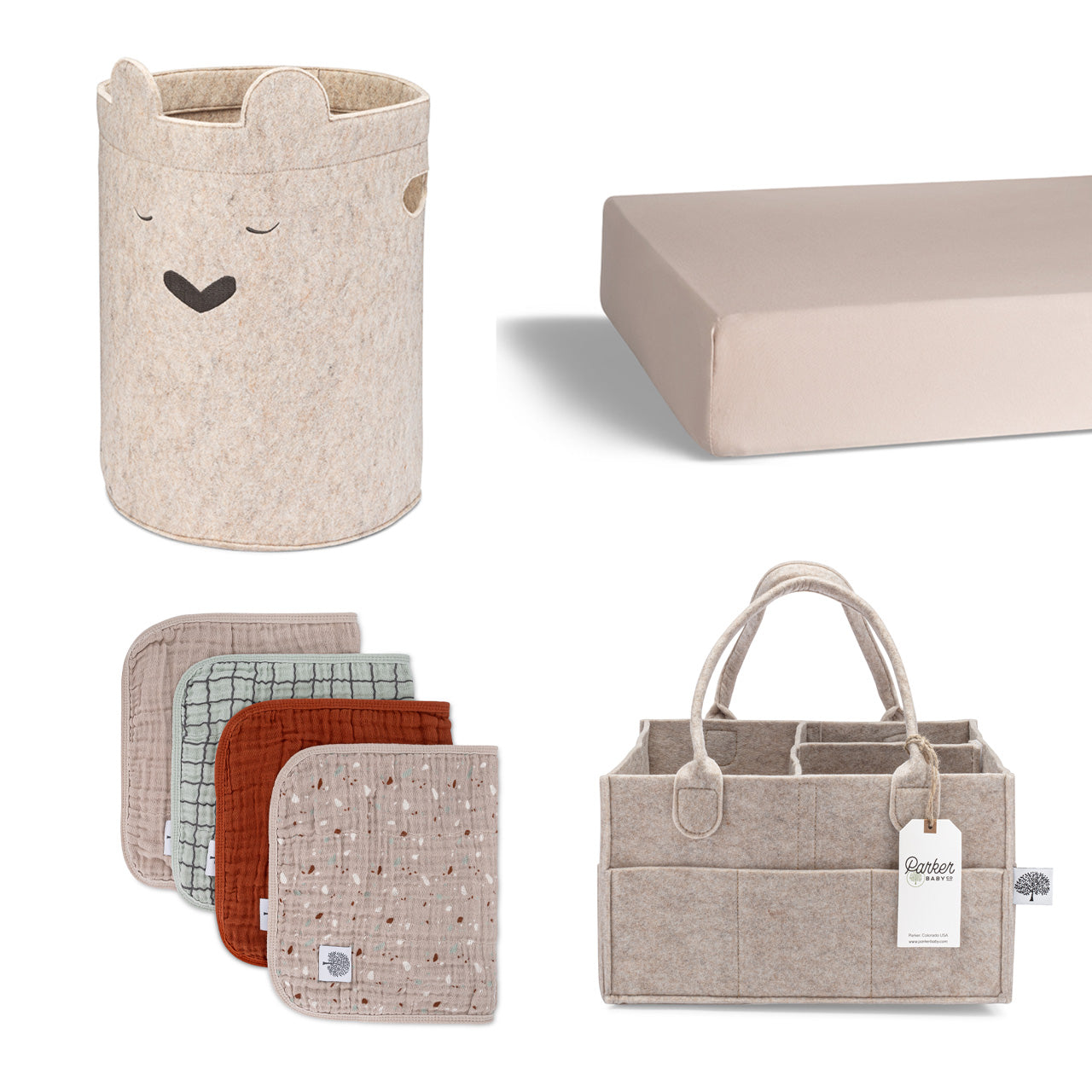 Oatmeal Nursery Gift Set – Parker Baby Co.