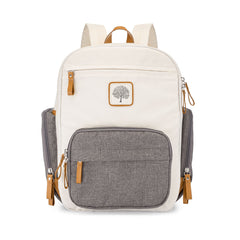 Birch Bag Mini Diaper Backpack in Cream.