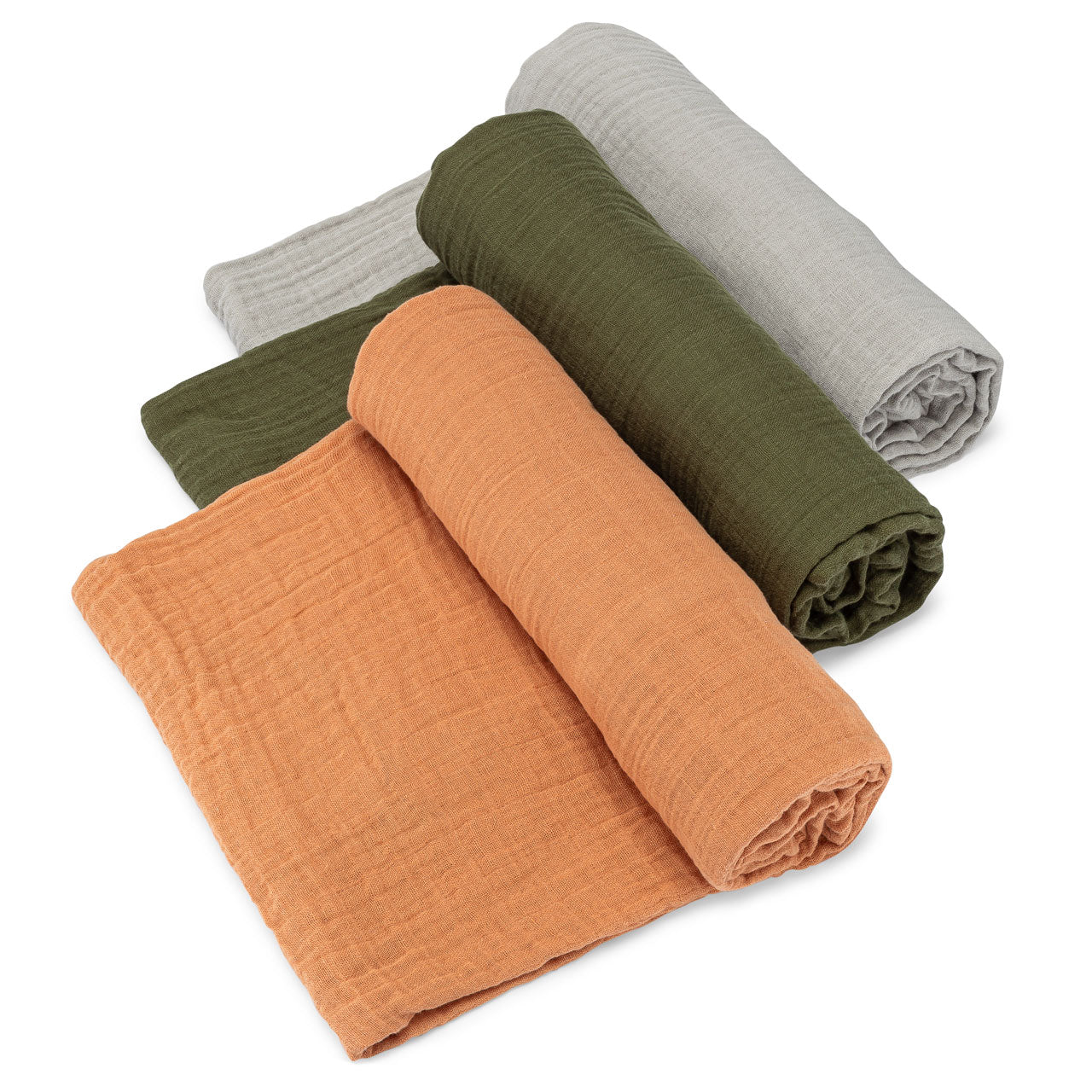 3-pack Dune Muslin Cotton Swaddle Set