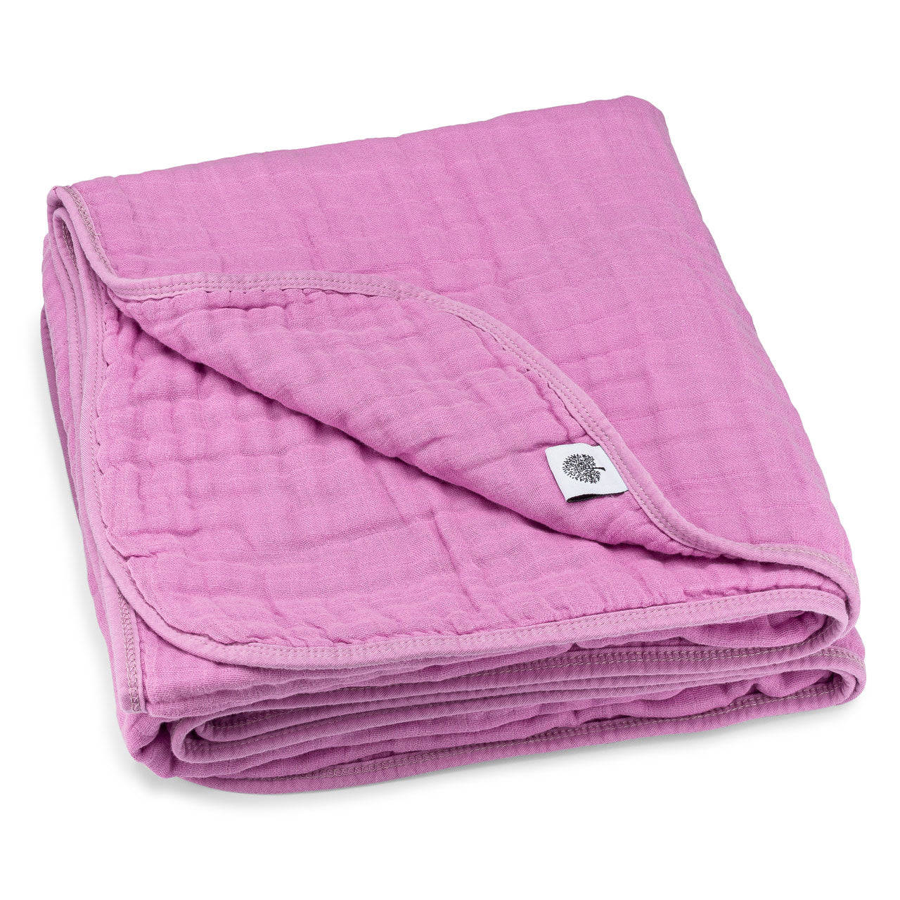 Pink quilt for baby girl