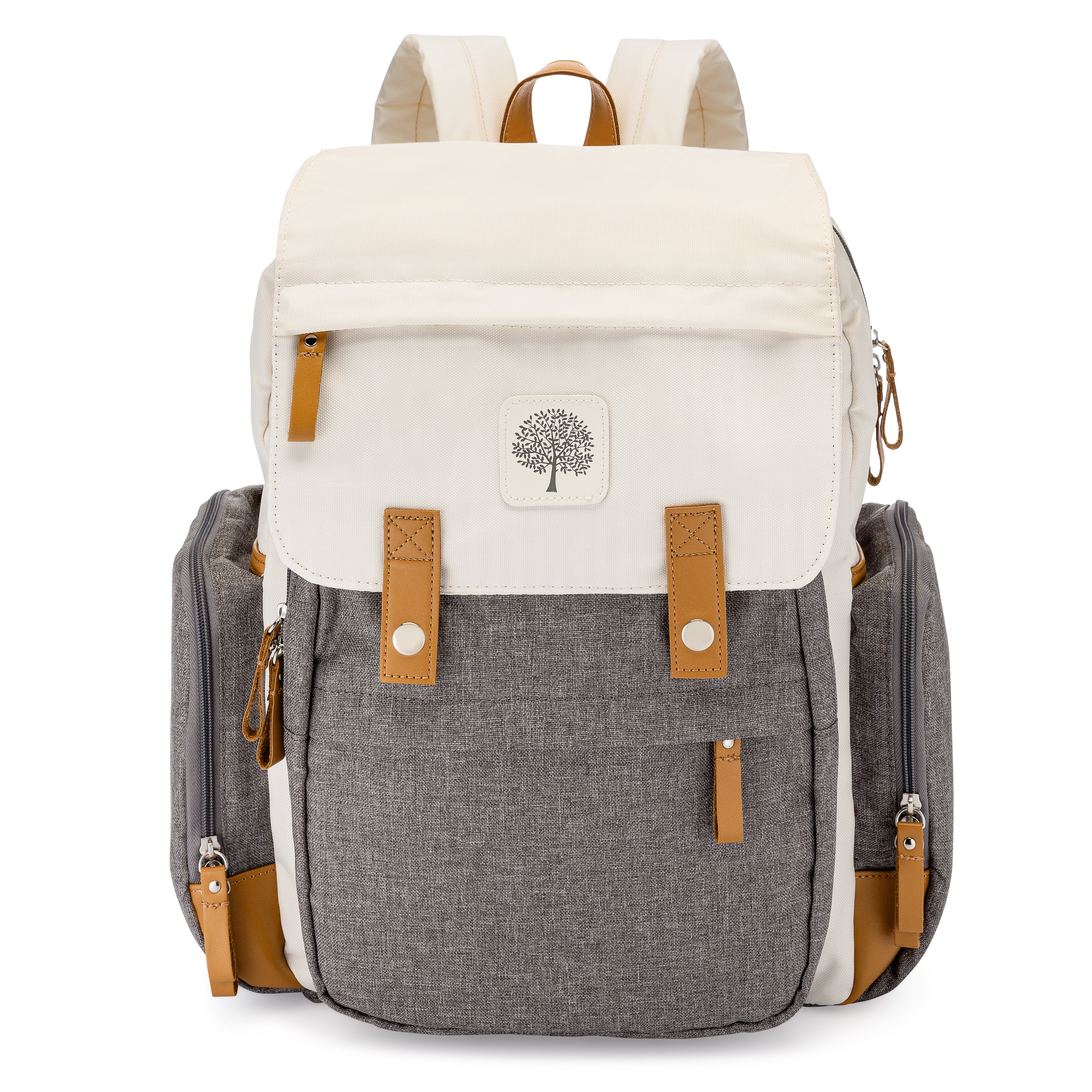 Birch Bag Diaper Backpack in Cream.