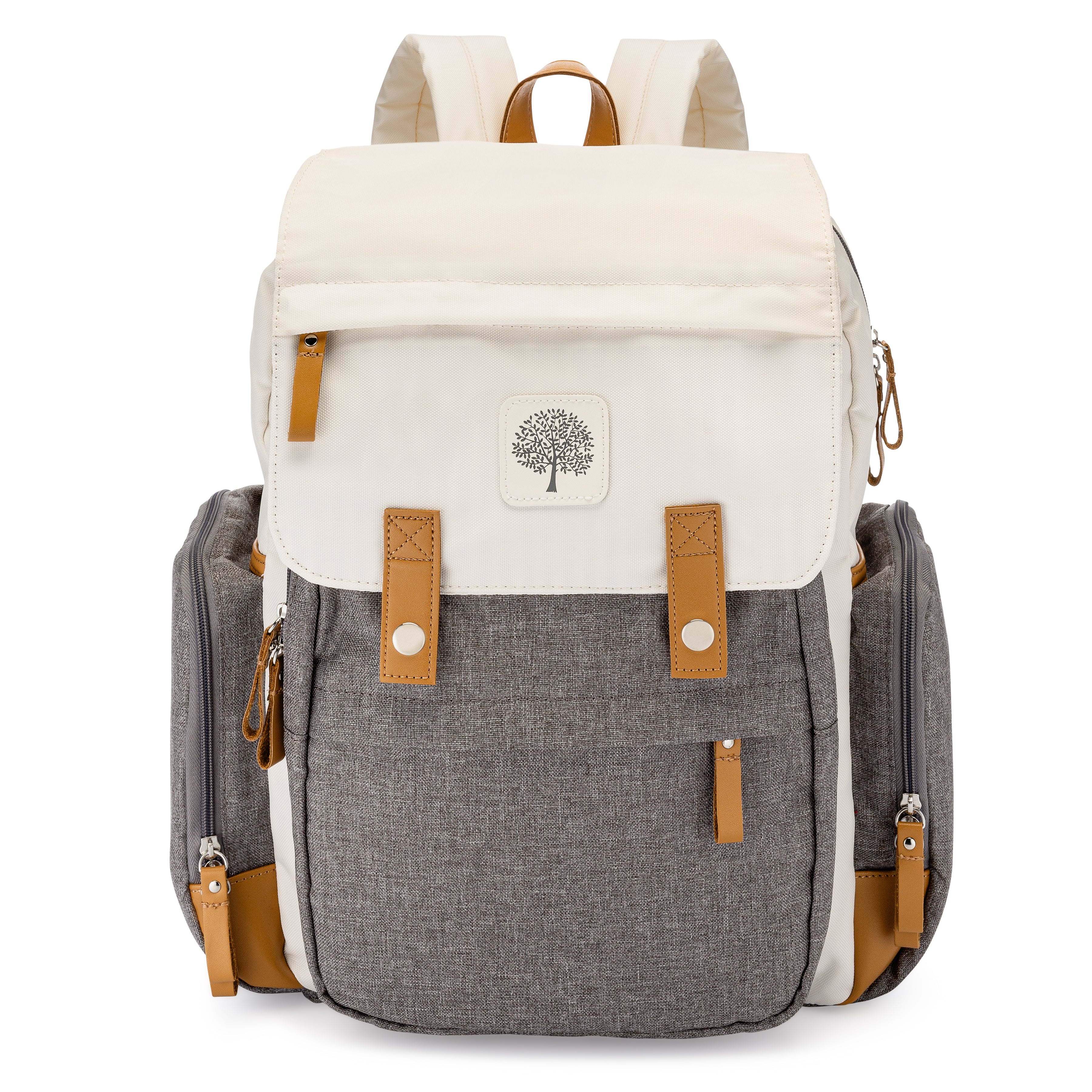 Diaper Backpack, Birch Bag - Cream