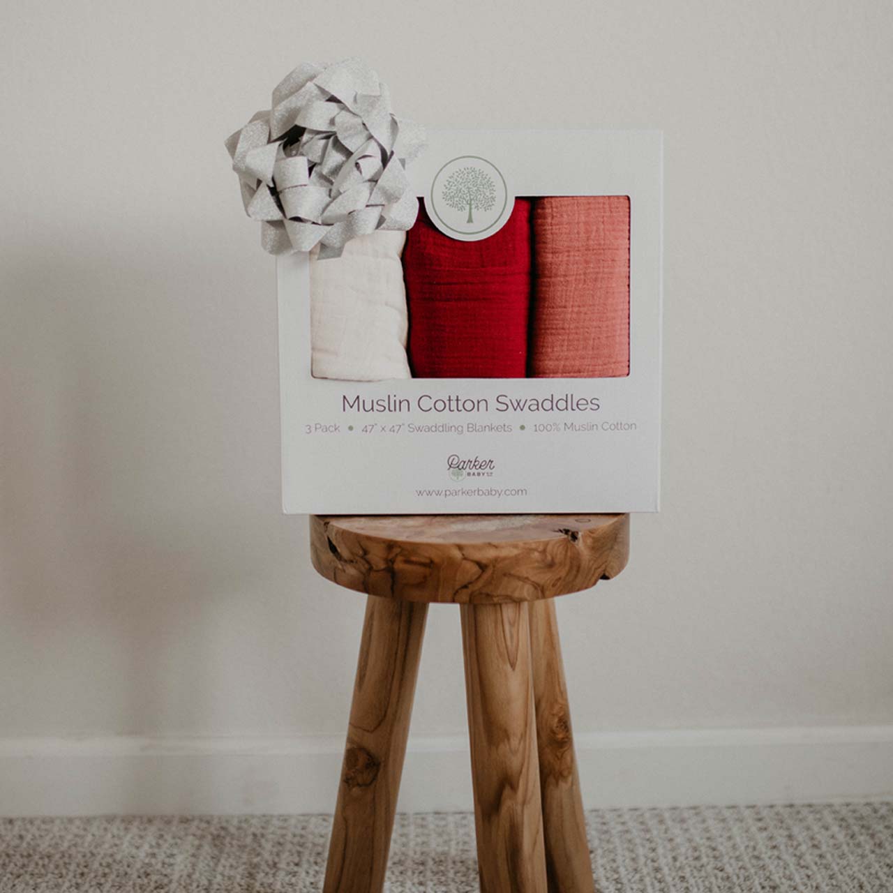 Rose Swaddle Set - 3 Pack.