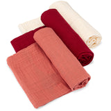 Rose Swaddle Set - 3 Pack.