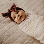 White Swaddle for baby