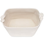 White Cube Storage Basket Top View