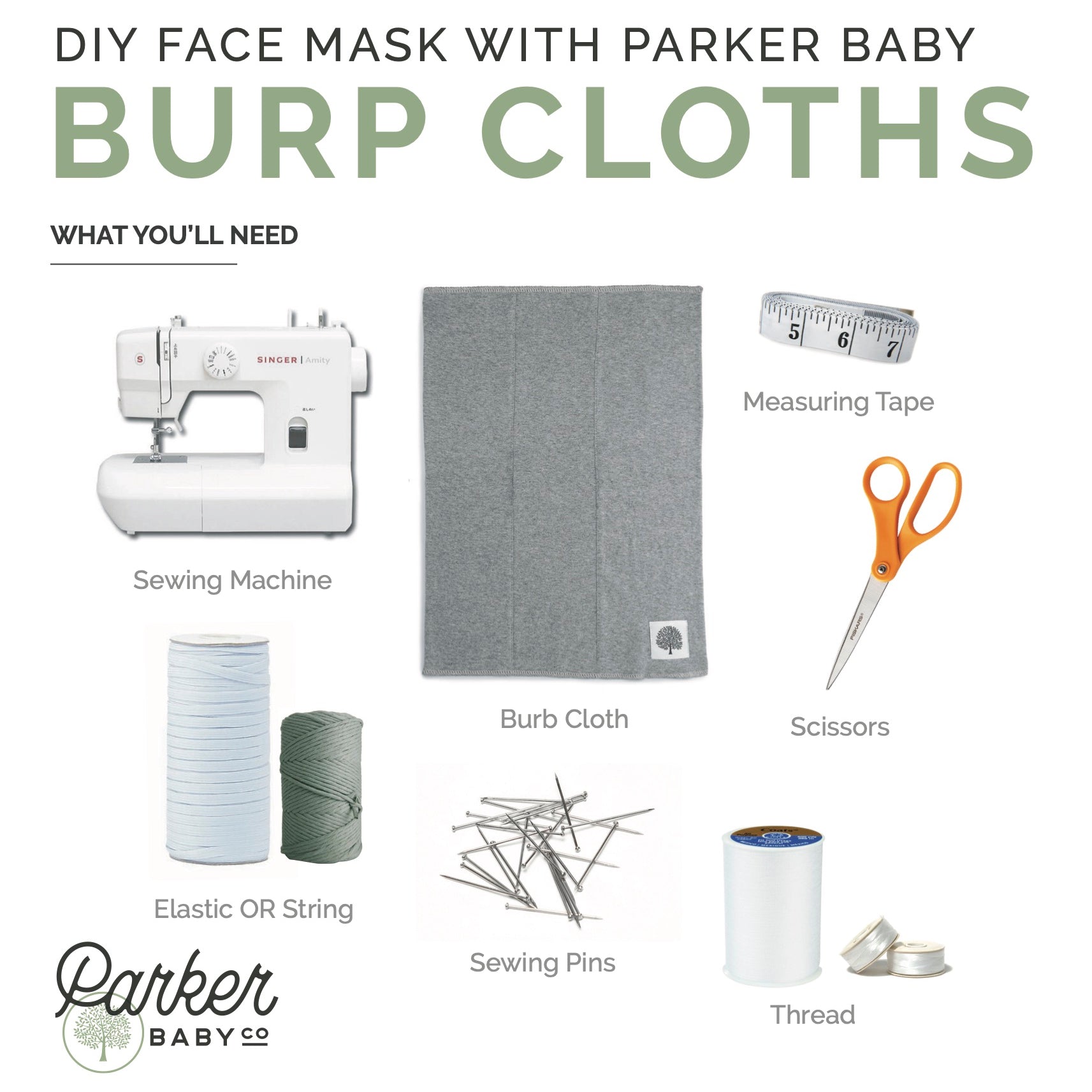 DIY Cloth Face Mask: step-by-step instructions
