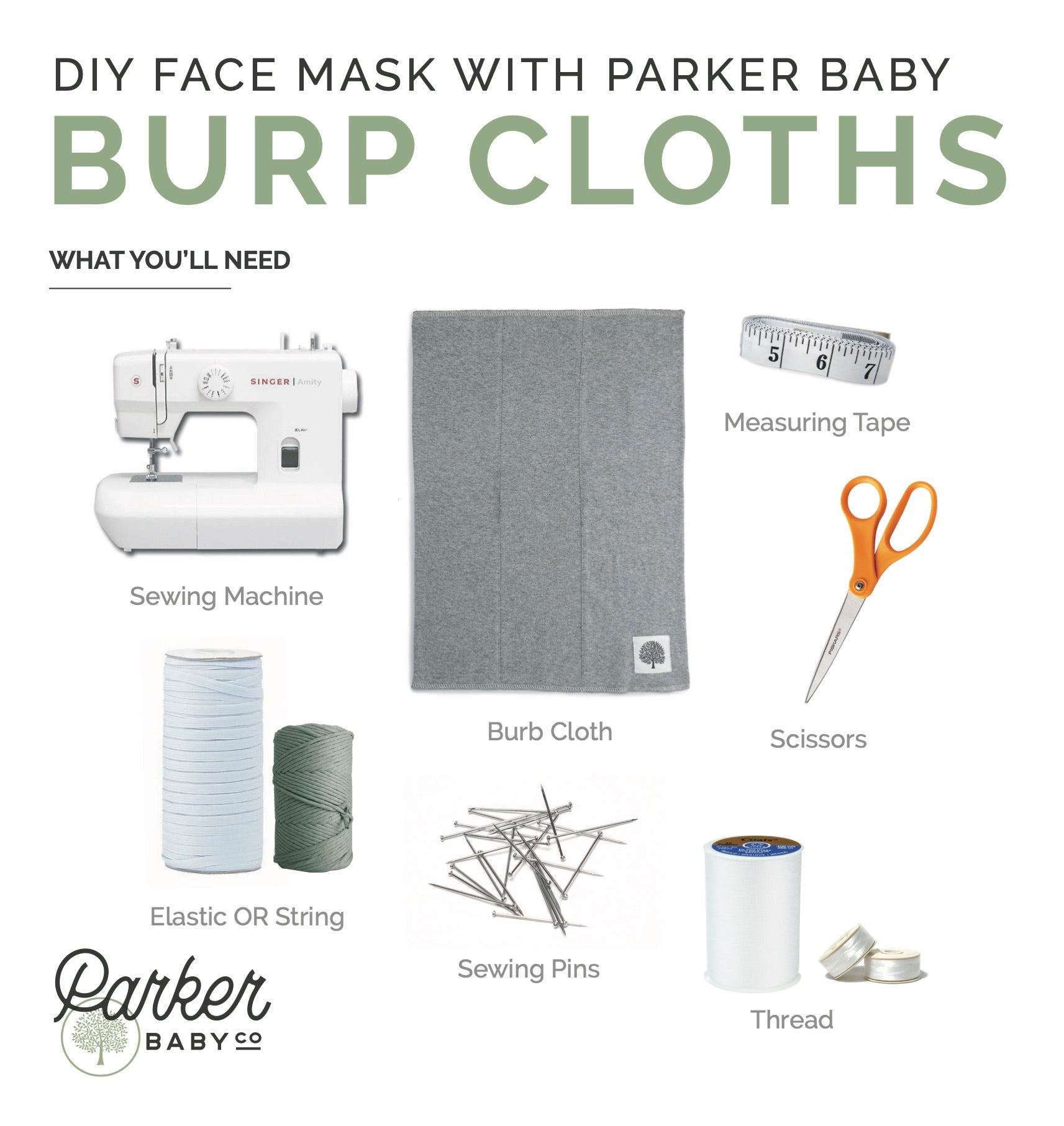 DIY Cloth Face Mask: step-by-step instructions