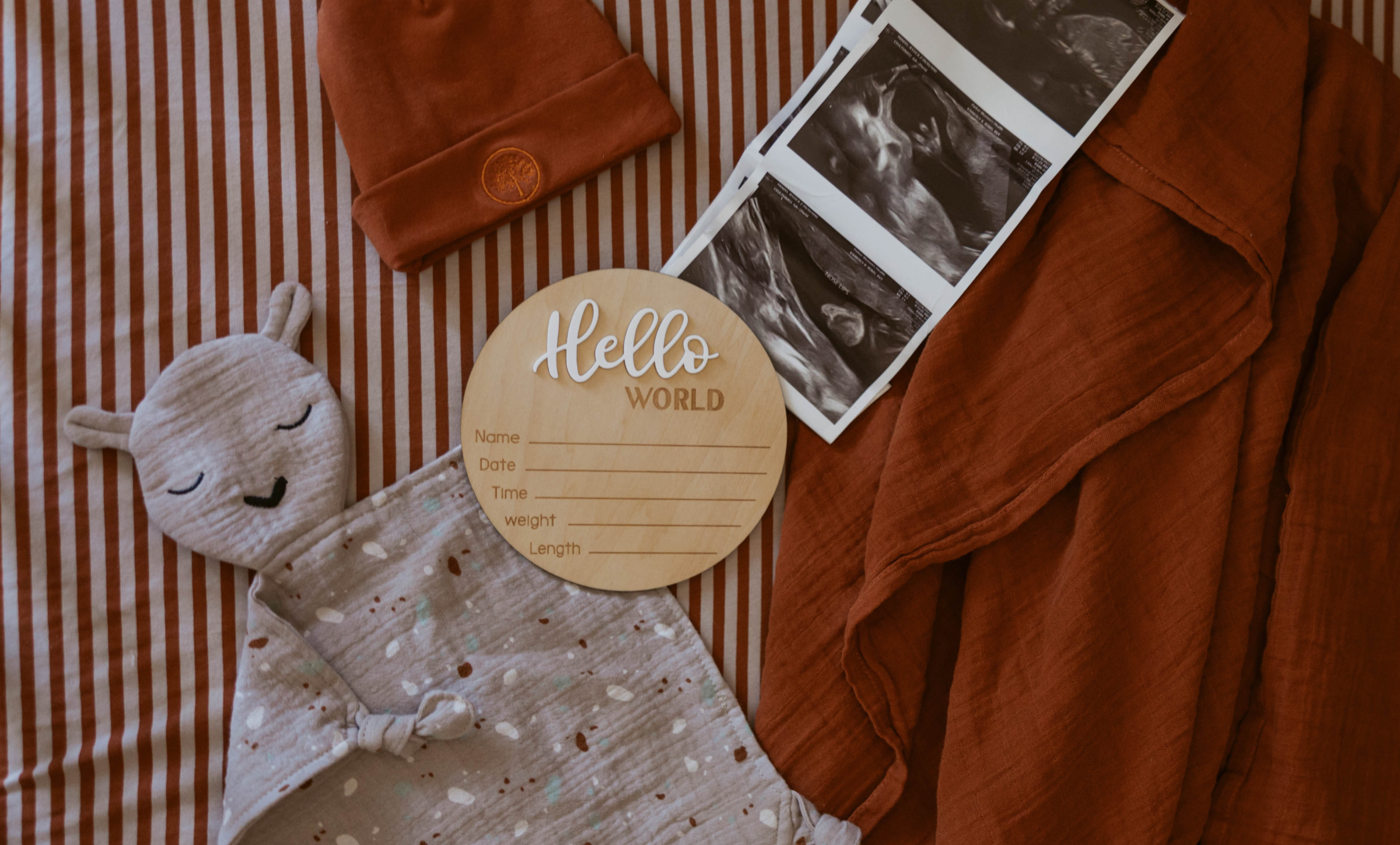 Soft Baby Lovey for nursery and newborn essentials