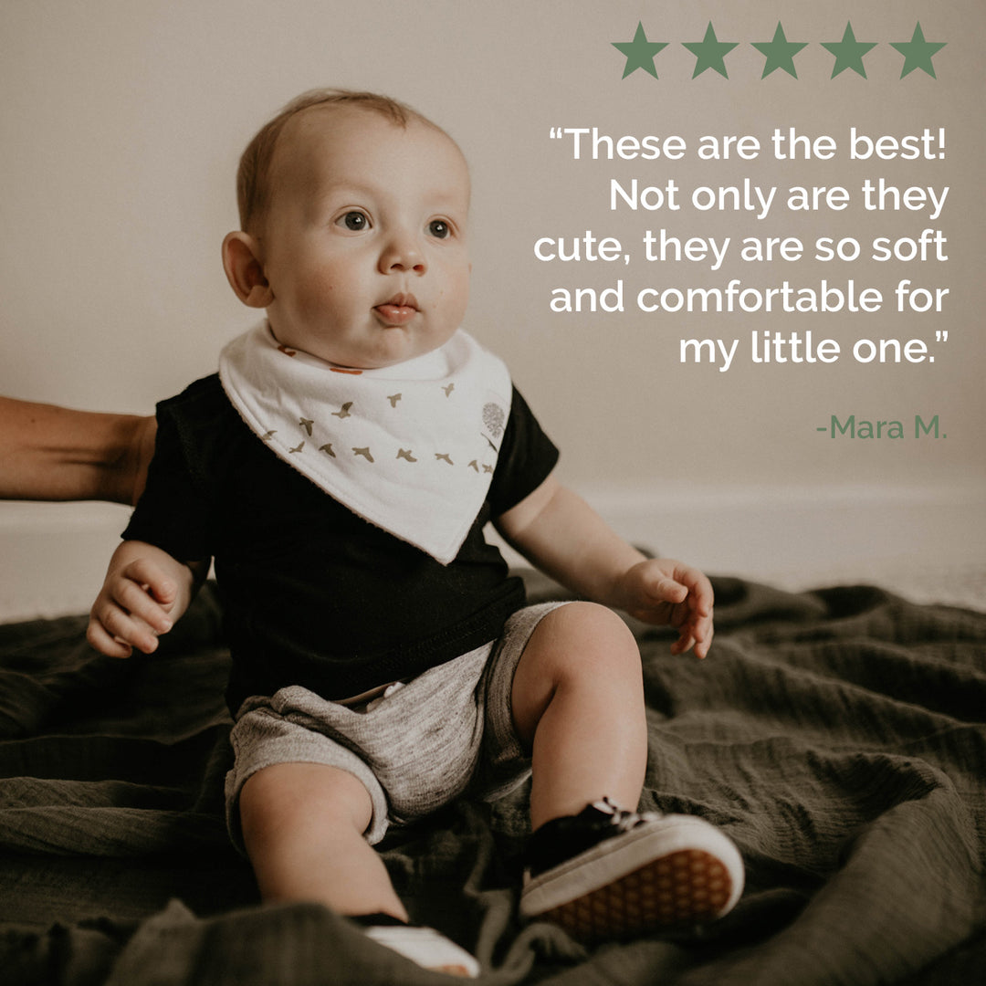 Bandana Baby Bibs Parker Set 4 Pack Parker Baby Co.