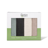 Rain Set - Terry Baby Washcloths (4 Pack)