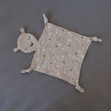 100% Muslin Lovey - Alpaca