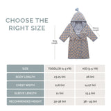 Toddler + Kids Bath Robe