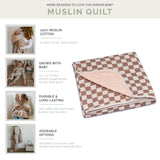 Rosewood Checker Quilt