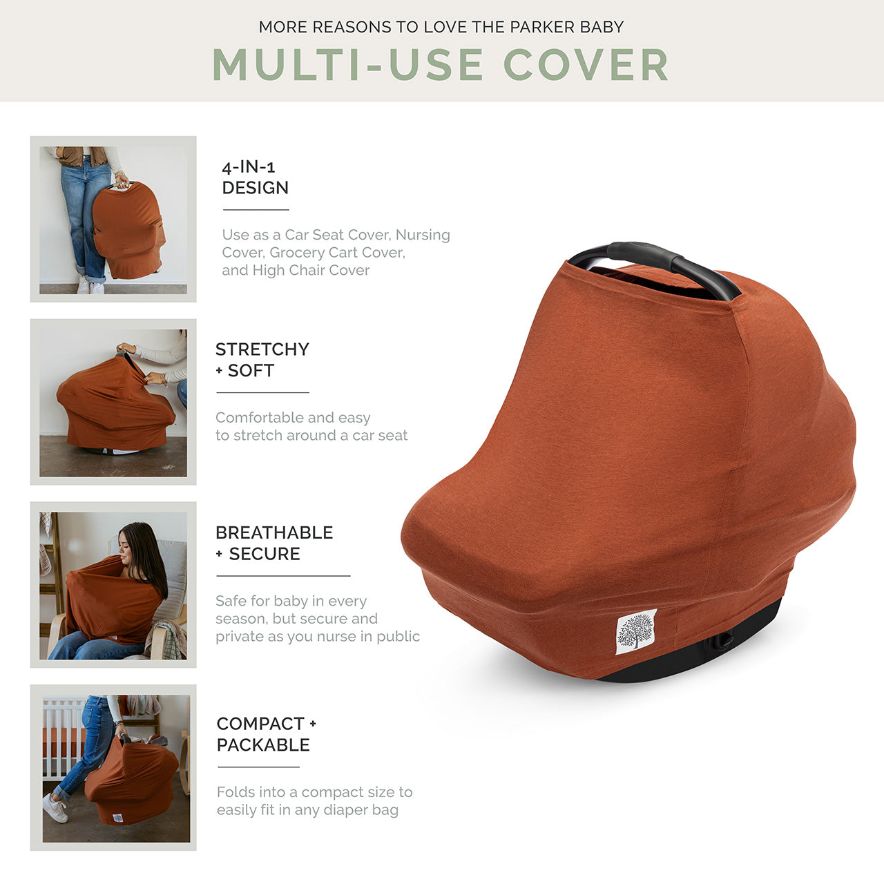 car seat and stroller cover Multi-use Cover, Lily