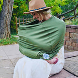 Multi-use Cover, Sage Windowpane