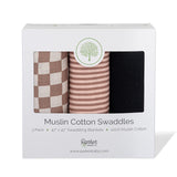 Rosewood Swaddle Set