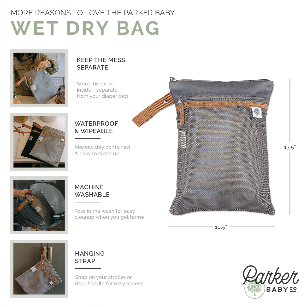 Waterproof Wet Dry Bag | Baby Essentials On-the-Go