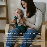 Cloud Set - Muslin Burp Cloths (4 Pack)
