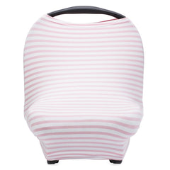 Multi-use Cover- White/Pink Stripes