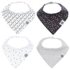 Shadow Bandana Bib Set (4 pack)