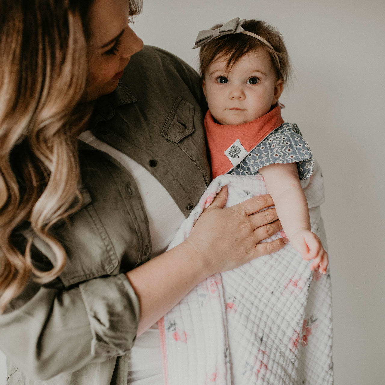 Dreamy Floral Quilt for baby.