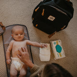 Birch Bag Mini Diaper Backpack in black