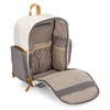 Birch Bag Mini Diaper Backpack in Cream. 