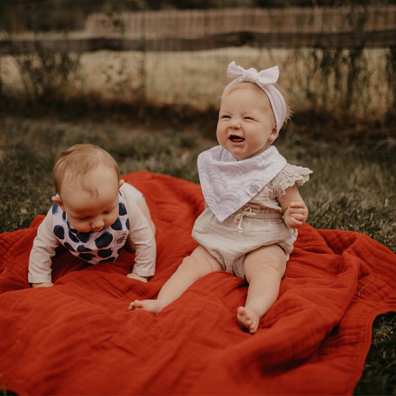 Crimson Quilt for baby