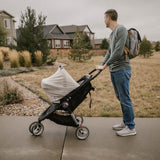 Multi-use cover for baby stroller.