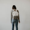 Birch Bag Mini Diaper Backpack in Cream. 
