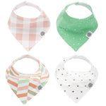 Lincoln Bandana Bib Set - pack of 4