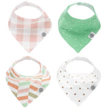 Lincoln Bandana Bib Set - pack of 4