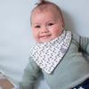 Shadow 3 Bandana Bib on baby
