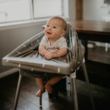 Multi-use cover for high chair. 