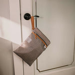 Wet dry bag hanging on door