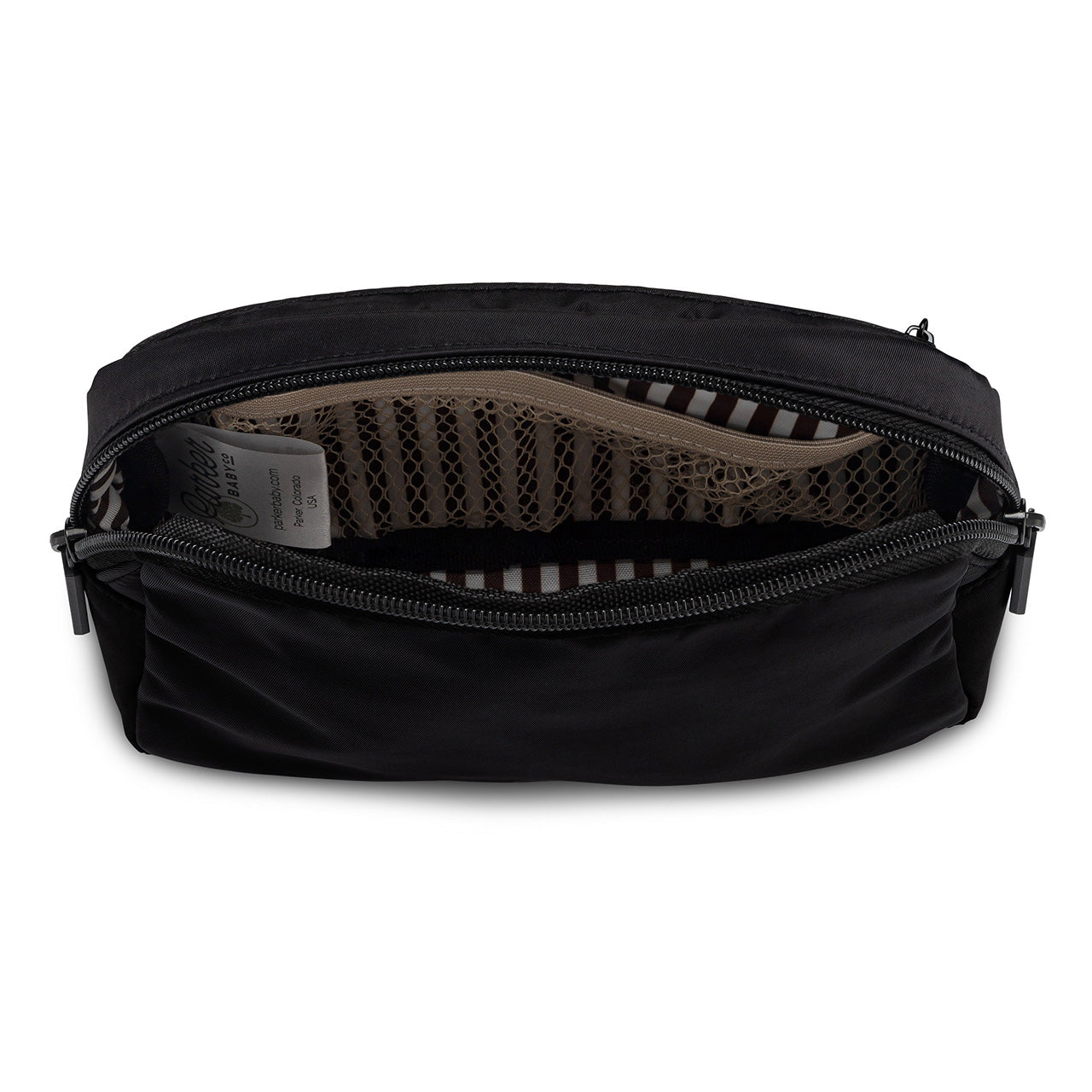 spacious belt bag