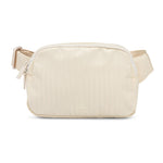 Trendy and comfortable cream color Belt Bag with adjustable strap and Multiple pockets