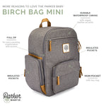 Infographic for birch bag mini