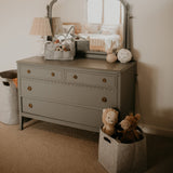  Gray Felt Storage Cube for nursery